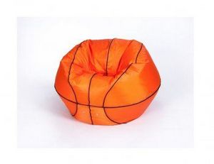Кресло-мешок Баскетбольный мяч большой оранжево-черное в Первоуральске - pervouralsk.ok-mebel.com | фото 2