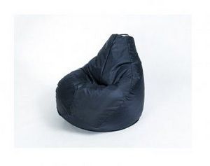 Кресло-мешок Груша малое черное в Первоуральске - pervouralsk.ok-mebel.com | фото