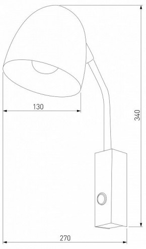 Бра TK Lighting Soho 4167 Soho Black в Первоуральске - pervouralsk.ok-mebel.com | фото 2