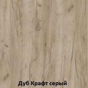ДАРЬЯ Шкаф (Крафт серый/Крафт белый) гостиная в Первоуральске - pervouralsk.ok-mebel.com | фото 2
