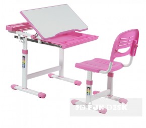 Комплект парта + стул трансформеры Cantare Pink в Первоуральске - pervouralsk.ok-mebel.com | фото