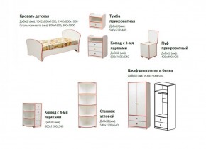 Набор мебели для детской Юниор-10 (с кроватью 800*1600) ЛДСП в Первоуральске - pervouralsk.ok-mebel.com | фото 2