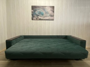 Диван Престиж-15 (НПБ+МДФ) велюр Sensey bottle green в Первоуральске - pervouralsk.ok-mebel.com | фото 4