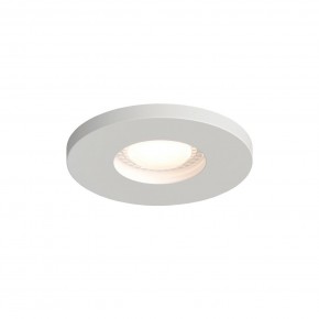 DK2036-WH Встраиваемый светильник влагозащ., IP 44, до 15 Вт, GU10, LED, белый, алюминий в Первоуральске - pervouralsk.ok-mebel.com | фото 3