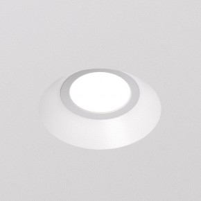 DK2081-WH Встраиваемый точечный светильник для натяжных ПВХ потолков INVIZ, IP 20, до 9 Вт, GU10, LED, белый, ABS-пластик в Первоуральске - pervouralsk.ok-mebel.com | фото
