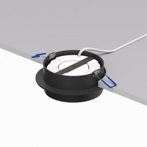 DK2090-BK Встраиваемый светильник FLAT, IP 20, до 15 Вт, GX53, LED, черный, алюминий в Первоуральске - pervouralsk.ok-mebel.com | фото 4
