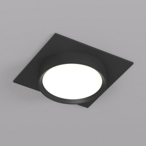 DK2091-BK Встраиваемый светильник FLAT, IP 20, до 15 Вт, GX53, LED, черный, алюминий в Первоуральске - pervouralsk.ok-mebel.com | фото