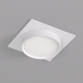DK2091-WH Встраиваемый светильник FLAT, IP 20, до 15 Вт, GX53, LED, белый, алюминий в Первоуральске - pervouralsk.ok-mebel.com | фото 2