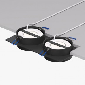 DK2092-BK Встраиваемый светильник FLAT, IP 20, до 15 Вт, GX53, LED, черный, алюминий в Первоуральске - pervouralsk.ok-mebel.com | фото 2