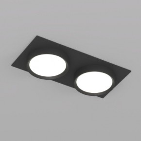DK2092-BK Встраиваемый светильник FLAT, IP 20, до 15 Вт, GX53, LED, черный, алюминий в Первоуральске - pervouralsk.ok-mebel.com | фото 4