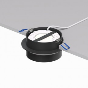 DK2100-BK Встраиваемый светильник NIKO, IP 20, до 15 Вт, GX53, LED, черный, акрил, алюминий в Первоуральске - pervouralsk.ok-mebel.com | фото 4