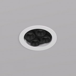 DK2510-WB Встраиваемый светильник SPACE со светодиодом d65 220V 8W 38° 4000К IP20 белый/черный алюминий в Первоуральске - pervouralsk.ok-mebel.com | фото 2