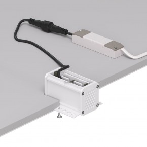 DK2530-WB Встраиваемый светильник SPACE со светодиодом под шпатлевку L69mm 220V 6W 38° 4000К IP20 белый/черный алюминий в Первоуральске - pervouralsk.ok-mebel.com | фото 5