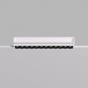 DK2532-WB Встраиваемый светильник SPACE со светодиодом под шпатлевку L240mm 220V 20W 38° 4000К IP20 белый/черный алюминий в Первоуральске - pervouralsk.ok-mebel.com | фото 3