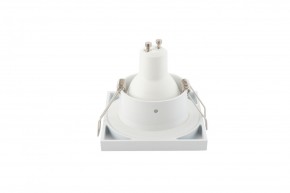 DK3014-WH Встраиваемый светильник влагозащ., IP 44, 50 Вт, GU10, белый, алюминий в Первоуральске - pervouralsk.ok-mebel.com | фото 5