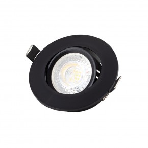 DK3020-BK Встраиваемый светильник, IP 20, 10 Вт, GU5.3, LED, черный, пластик в Первоуральске - pervouralsk.ok-mebel.com | фото 2