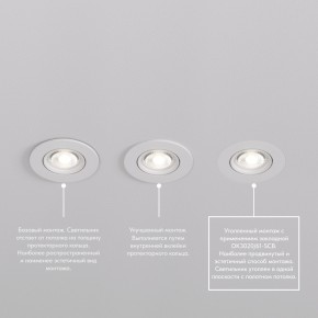 DK3020-WH Встраиваемый светильник, IP 20, 10 Вт, GU5.3, LED, белый, пластик в Первоуральске - pervouralsk.ok-mebel.com | фото 6