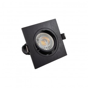DK3021-BK Встраиваемый светильник, IP 20, 10 Вт, GU5.3, LED, черный, пластик в Первоуральске - pervouralsk.ok-mebel.com | фото 2