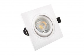 DK3021-WH Встраиваемый светильник, IP 20, 10 Вт, GU5.3, LED, белый, пластик в Первоуральске - pervouralsk.ok-mebel.com | фото