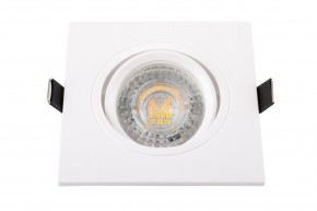 DK3021-WH Встраиваемый светильник, IP 20, 10 Вт, GU5.3, LED, белый, пластик в Первоуральске - pervouralsk.ok-mebel.com | фото 3
