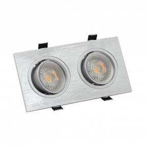 DK3022-CM Встраиваемый светильник, IP 20, 10 Вт, GU5.3, LED, серый, пластик в Первоуральске - pervouralsk.ok-mebel.com | фото 2