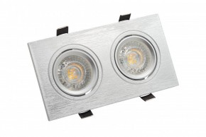 DK3022-CM Встраиваемый светильник, IP 20, 10 Вт, GU5.3, LED, серый, пластик в Первоуральске - pervouralsk.ok-mebel.com | фото 3