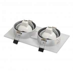 DK3022-CM Встраиваемый светильник, IP 20, 10 Вт, GU5.3, LED, серый, пластик в Первоуральске - pervouralsk.ok-mebel.com | фото 4