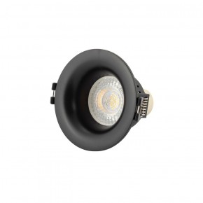 DK3024-BK Встраиваемый светильник, IP 20, 10 Вт, GU5.3, LED, черный, пластик в Первоуральске - pervouralsk.ok-mebel.com | фото