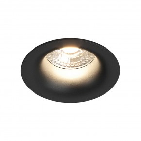 DK3024-BK Встраиваемый светильник, IP 20, 10 Вт, GU5.3, LED, черный, пластик в Первоуральске - pervouralsk.ok-mebel.com | фото