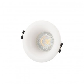 DK3024-WH Встраиваемый светильник, IP 20, 10 Вт, GU5.3, LED, белый, пластик в Первоуральске - pervouralsk.ok-mebel.com | фото