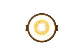 DK3026-BG Встраиваемый светильник, IP 20, 10 Вт, GU5.3, LED, черный/золотой, пластик в Первоуральске - pervouralsk.ok-mebel.com | фото 2
