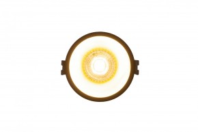 DK3026-BG Встраиваемый светильник, IP 20, 10 Вт, GU5.3, LED, черный/золотой, пластик в Первоуральске - pervouralsk.ok-mebel.com | фото 2