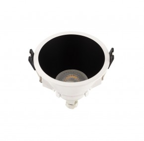 DK3026-WB Встраиваемый светильник, IP 20, 10 Вт, GU5.3, LED, белый/черный, пластик в Первоуральске - pervouralsk.ok-mebel.com | фото 2