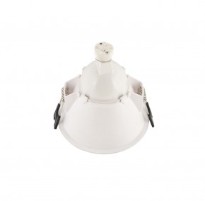 DK3026-WB Встраиваемый светильник, IP 20, 10 Вт, GU5.3, LED, белый/черный, пластик в Первоуральске - pervouralsk.ok-mebel.com | фото 4