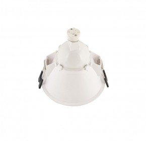 DK3026-WG Встраиваемый светильник, IP 20, 10 Вт, GU5.3, LED, белый/золотой, пластик в Первоуральске - pervouralsk.ok-mebel.com | фото 3