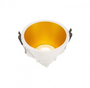 DK3026-WG Встраиваемый светильник, IP 20, 10 Вт, GU5.3, LED, белый/золотой, пластик в Первоуральске - pervouralsk.ok-mebel.com | фото 4