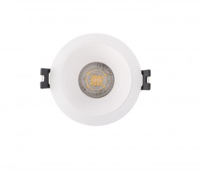DK3027-WH Встраиваемый светильник, IP 20, 10 Вт, GU5.3, LED, белый, пластик в Первоуральске - pervouralsk.ok-mebel.com | фото 1