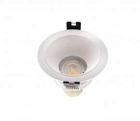 DK3027-WH Встраиваемый светильник, IP 20, 10 Вт, GU5.3, LED, белый, пластик в Первоуральске - pervouralsk.ok-mebel.com | фото 4