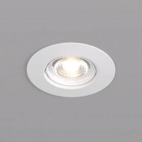 DK3028-WH Встраиваемый светильник, IP 20, 10 Вт, GU5.3, LED, белый, пластик в Первоуральске - pervouralsk.ok-mebel.com | фото