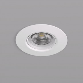 DK3028-WH Встраиваемый светильник, IP 20, 10 Вт, GU5.3, LED, белый, пластик в Первоуральске - pervouralsk.ok-mebel.com | фото 2