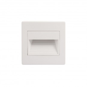 DK3050-WH Светильник встраиваемый в стену, IP 20, LED 3000, 1 Вт, белый, пластик в Первоуральске - pervouralsk.ok-mebel.com | фото 3