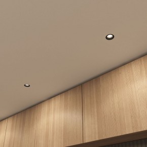 DK3055-BK Встраиваемый светильник, IP 20, 10 Вт, GU5.3, LED, черный, пластик в Первоуральске - pervouralsk.ok-mebel.com | фото 4