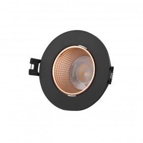DK3061-BBR Встраиваемый светильник, IP 20, 10 Вт, GU5.3, LED, черный/бронзовый, пластик в Первоуральске - pervouralsk.ok-mebel.com | фото