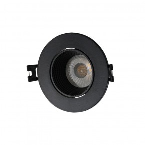 DK3061-BK Встраиваемый светильник, IP 20, 10 Вт, GU5.3, LED, черный/черный, пластик в Первоуральске - pervouralsk.ok-mebel.com | фото