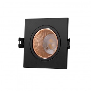 DK3071-BBR Встраиваемый светильник, IP 20, 10 Вт, GU5.3, LED, черный/бронзовый, пластик в Первоуральске - pervouralsk.ok-mebel.com | фото