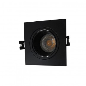 DK3071-BK Встраиваемый светильник, IP 20, 10 Вт, GU5.3, LED, черный/черный, пластик в Первоуральске - pervouralsk.ok-mebel.com | фото