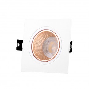 DK3071-WBR Встраиваемый светильник, IP 20, 10 Вт, GU5.3, LED, белый/бронзовый, пластик в Первоуральске - pervouralsk.ok-mebel.com | фото