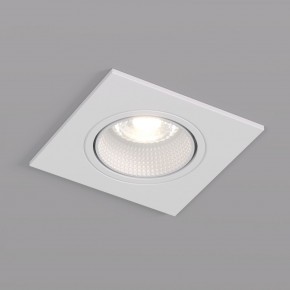 DK3071-WH Встраиваемый светильник, IP 20, 10 Вт, GU5.3, LED, белый/белый, пластик в Первоуральске - pervouralsk.ok-mebel.com | фото