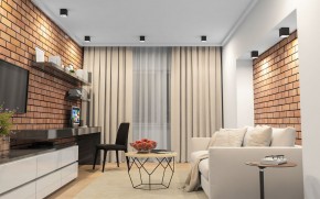DK3080-BW+BK Светильник накладной IP 20, 10 Вт, GU5.3, LED, черно-белый/черный, пластик в Первоуральске - pervouralsk.ok-mebel.com | фото 2