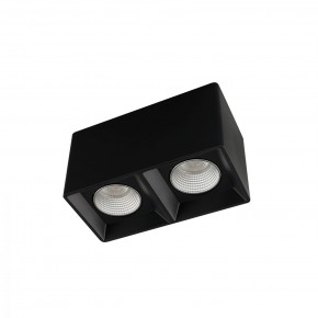 DK3085-BK+CH Светильник накладной IP 20, 10 Вт, GU5.3, LED, черный/хром, пластик в Первоуральске - pervouralsk.ok-mebel.com | фото